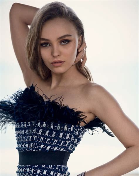 the photoshoot chanel|lily rose depp photoshoot.